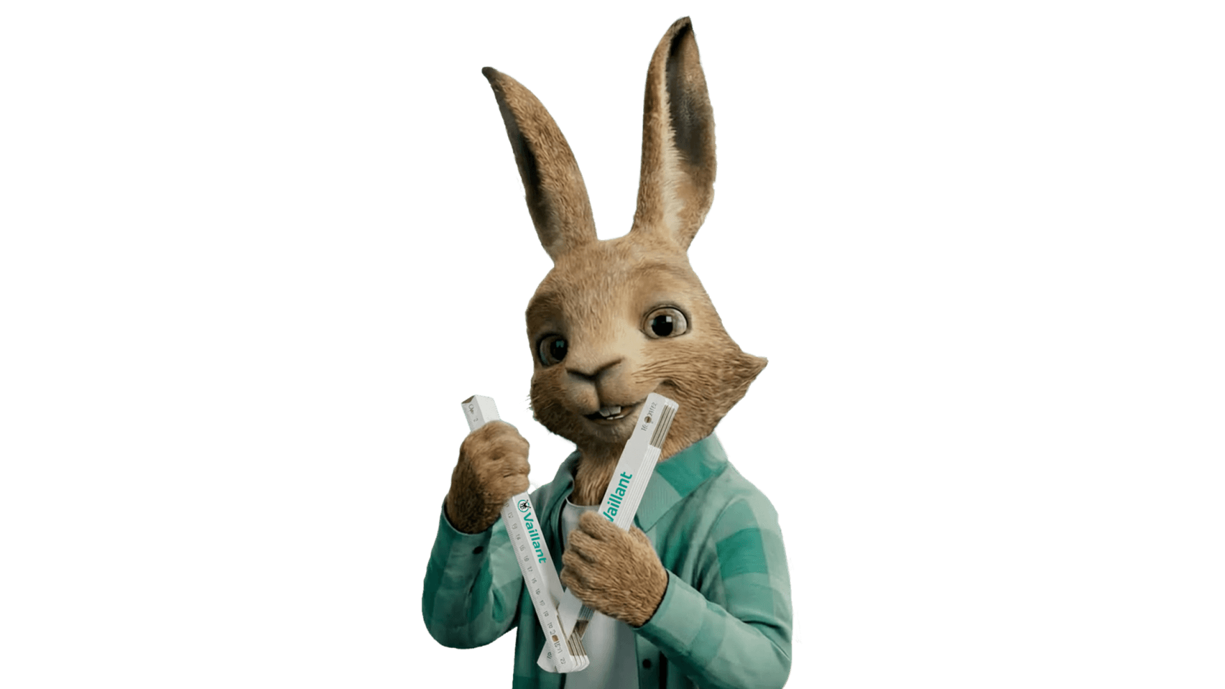 Vaillant králik so skladacím pravítkom