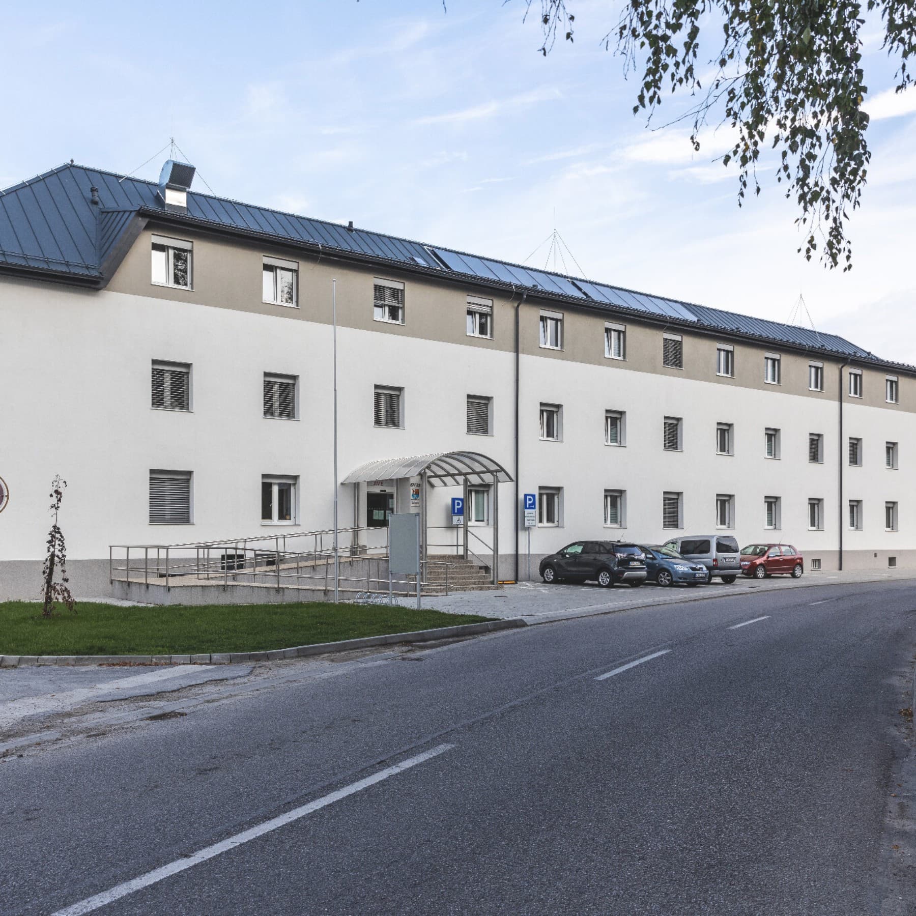 budova Centra sociálnych služieb v Dubnici