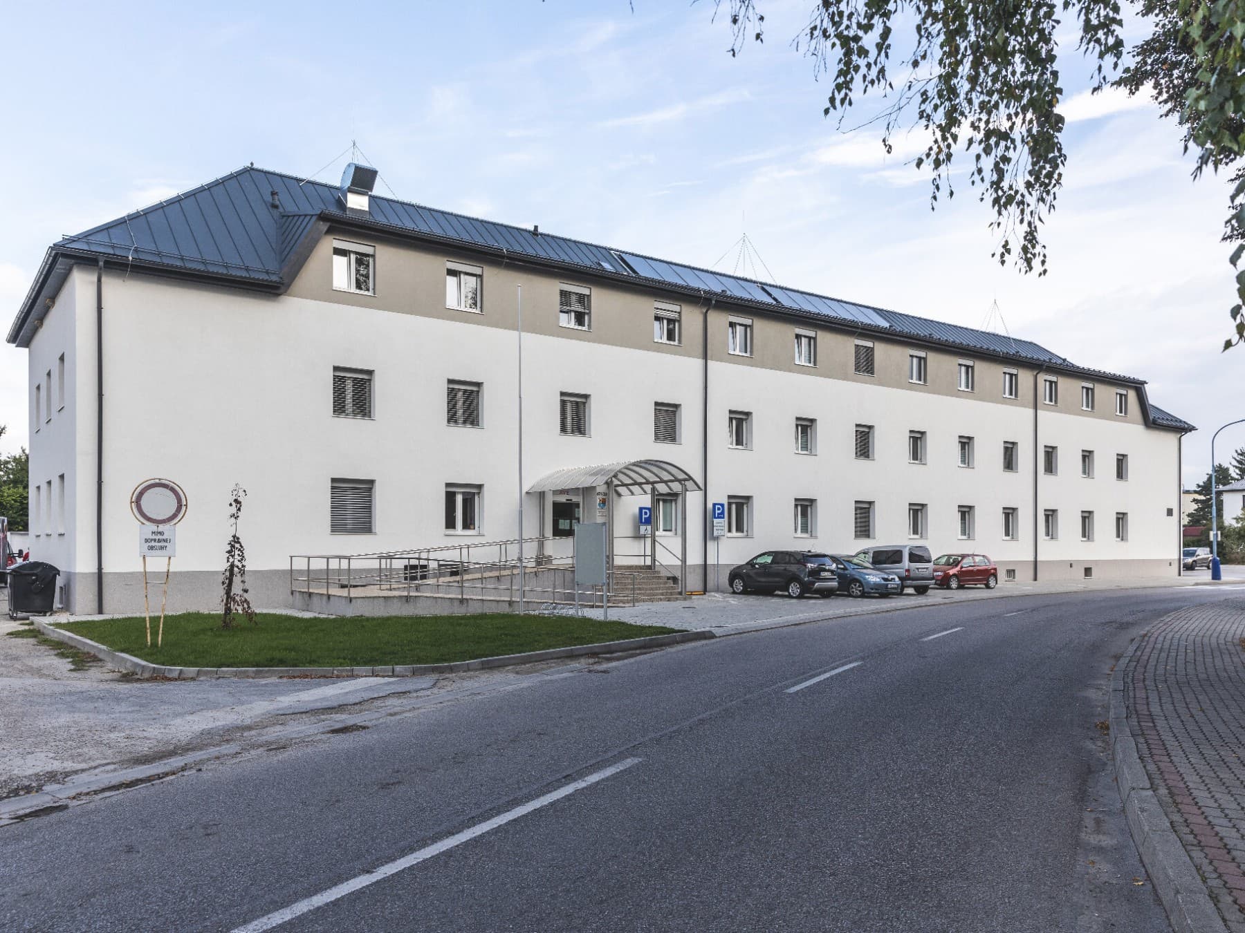 Budova centra sociálnych služieb v Dubnici