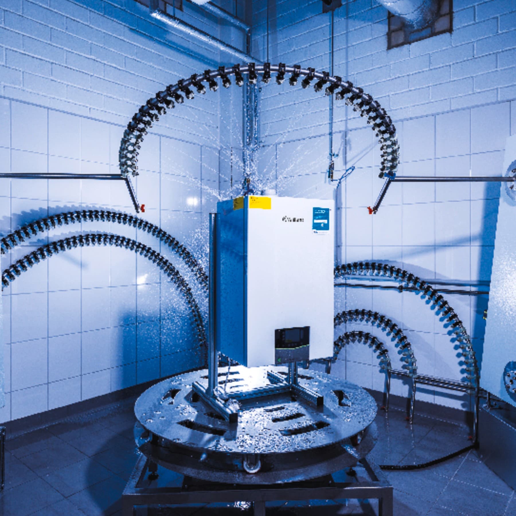 Kotol Vaillant v testovacom centre