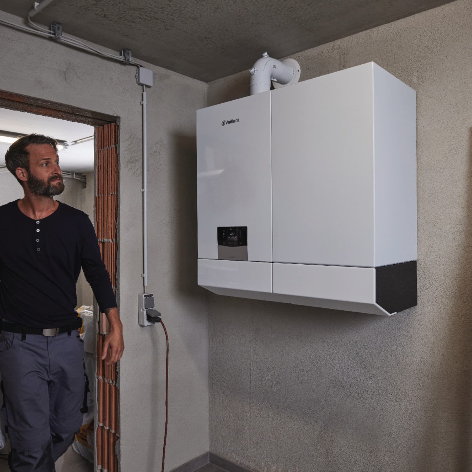 Závesná zostava s kotlom ecoTEC plus