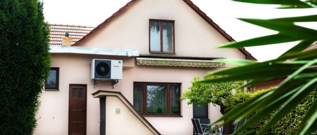 Rodinný dom s tepelným čerpadlom